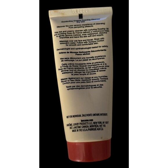 Lancome Creme Mousse Comforting Creamy Foaming Cleanser Dry Skin 2 fl.oz - Picture 2 of 3